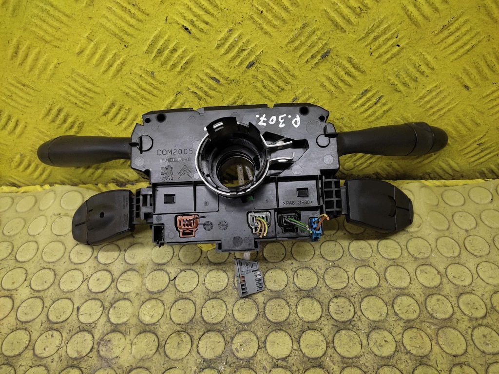 PEUGEOT 307 commande levier commodo sous volant 96628731XT