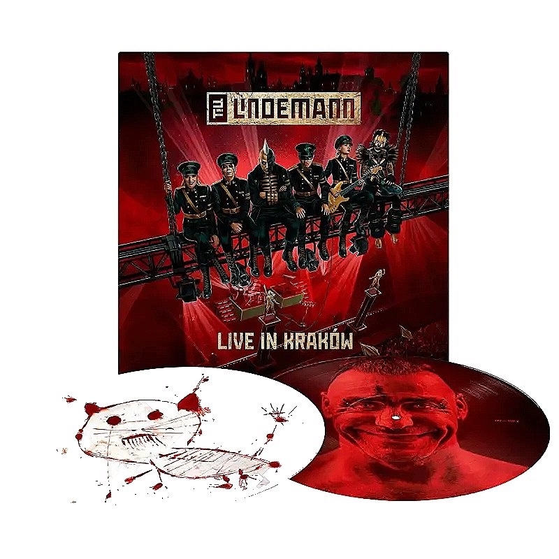 2LP Till Lindemann: Live In Kraków Picture Disc Red Face Artwork Ltd, Pic