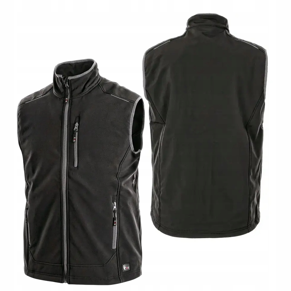 Bezrękawnik Kamizelka Softshell Robocza Męska Cxs Topeka Czarny L