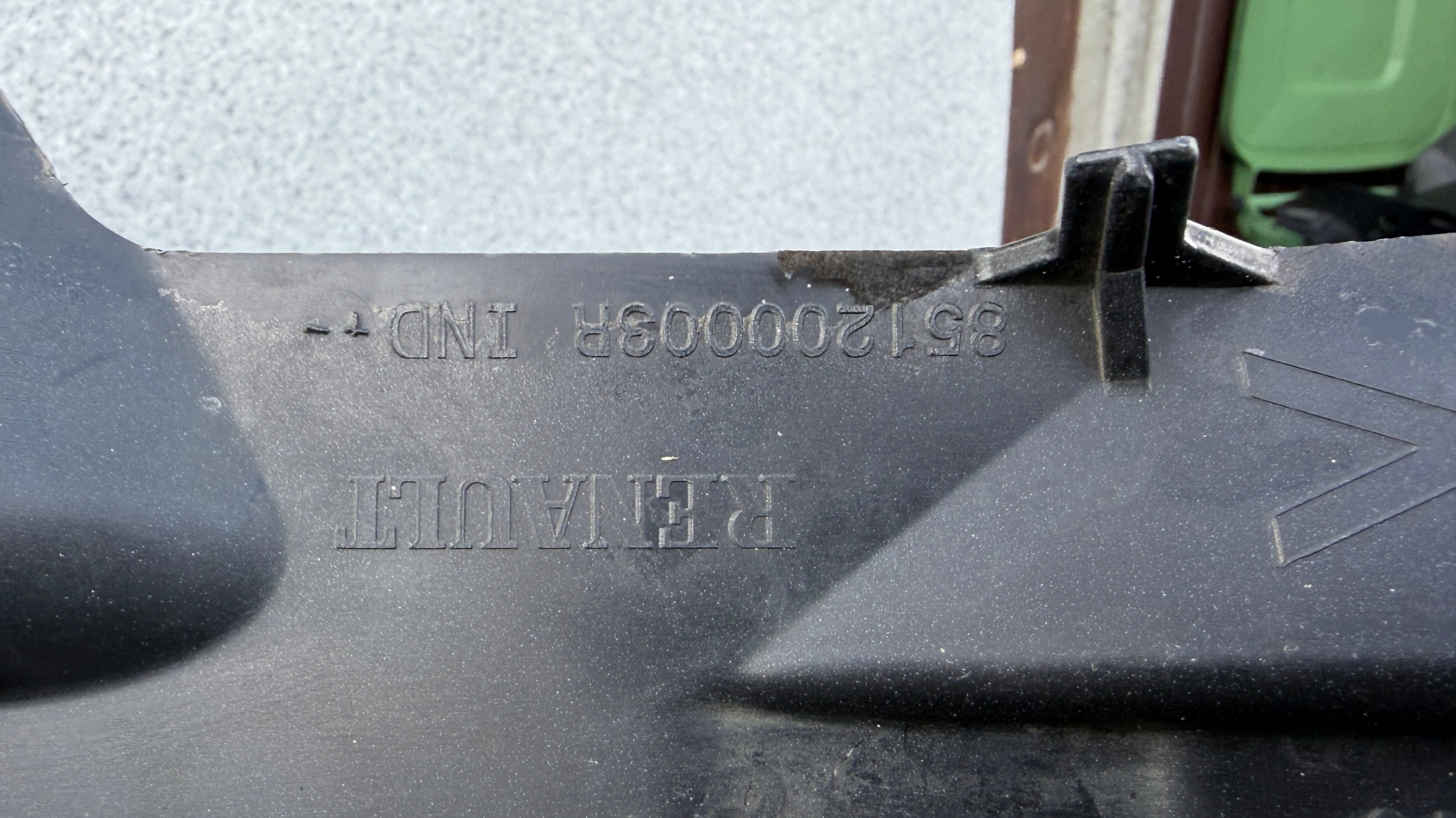 RENAULT MEGANE 3 CC CABRIO right bumper rear part rear corner KP29/C11