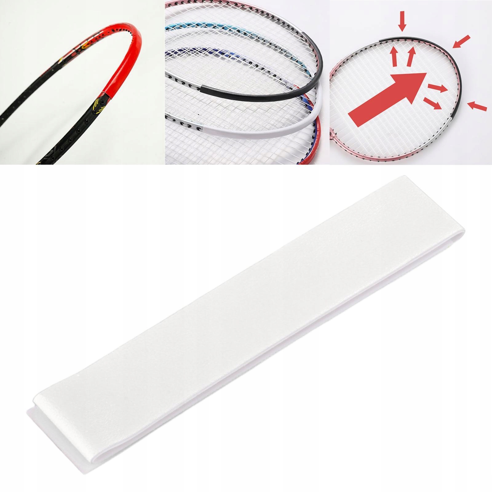 Racquet Guard Tape Badminton Racket Naklejka Marka inna