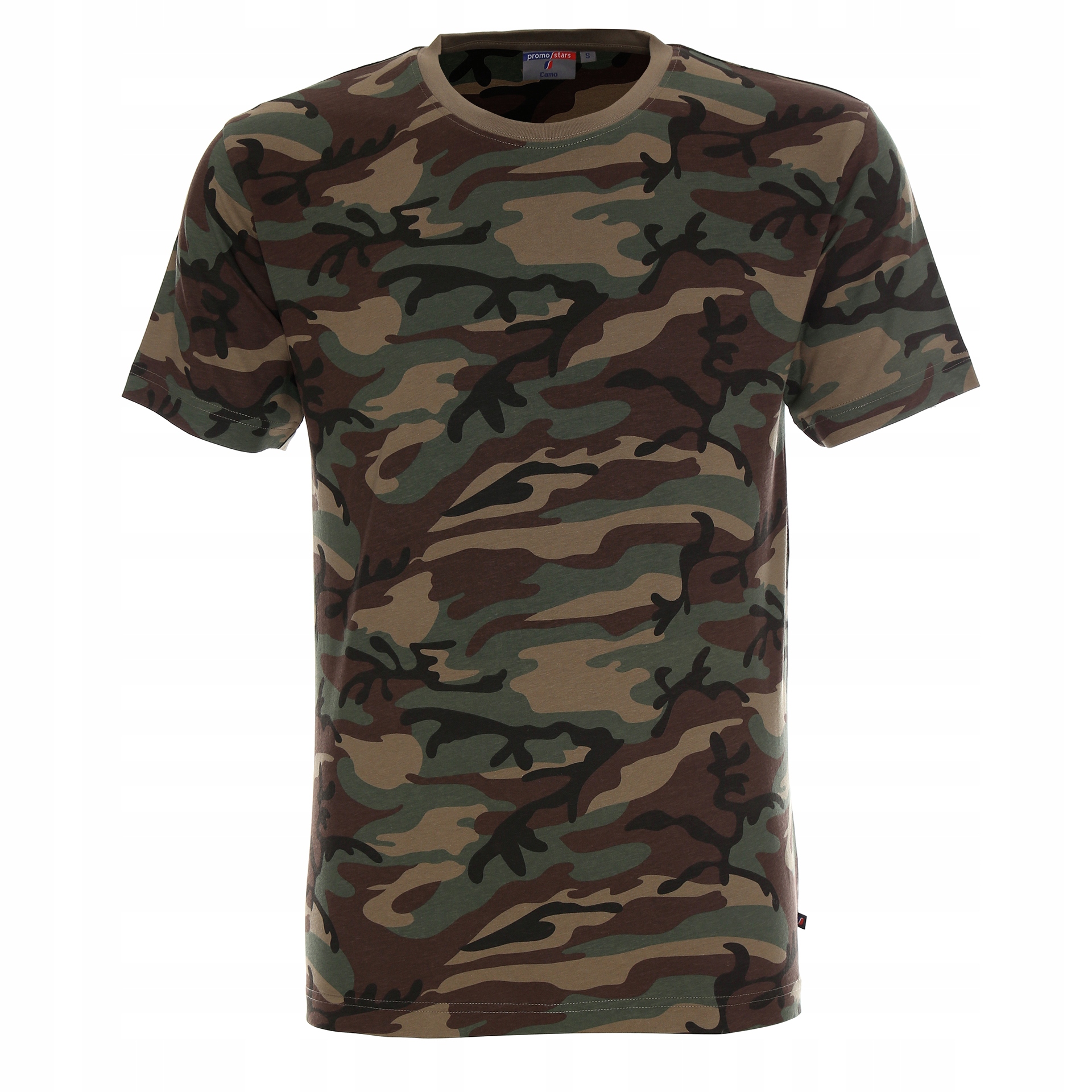 

Koszulka camo bawełna 100% wysokiej gramatury 170g