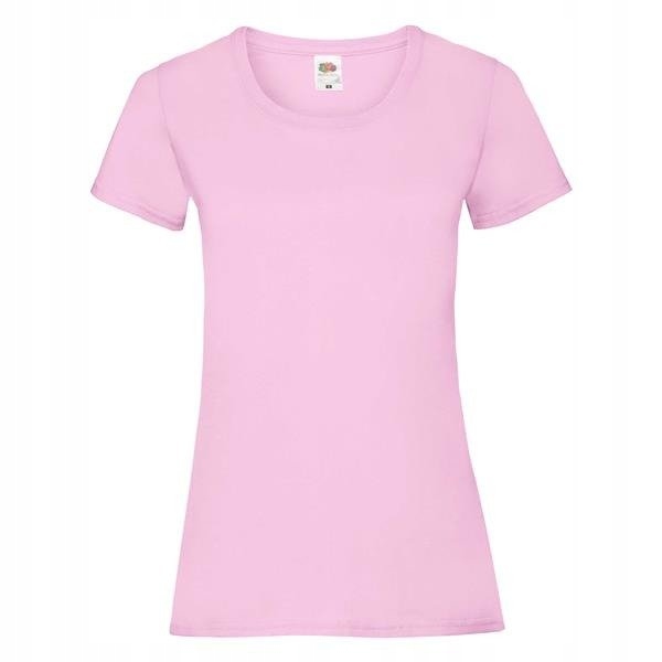 

Koszulka Damska Fruit Of The Loom T-shirt Pink S