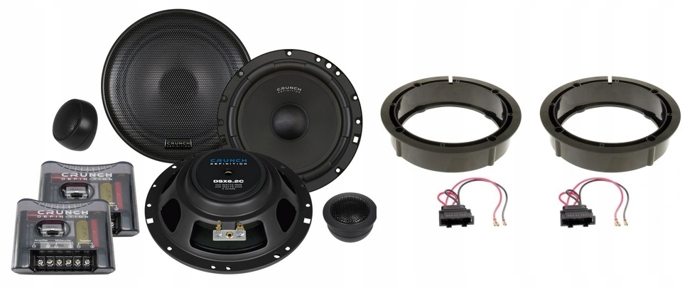 Reproduktory 165 mm Vw Golf 4 5 6 Passat B5 B6 Polo 4 5 T5 Crunch DSX6.2C