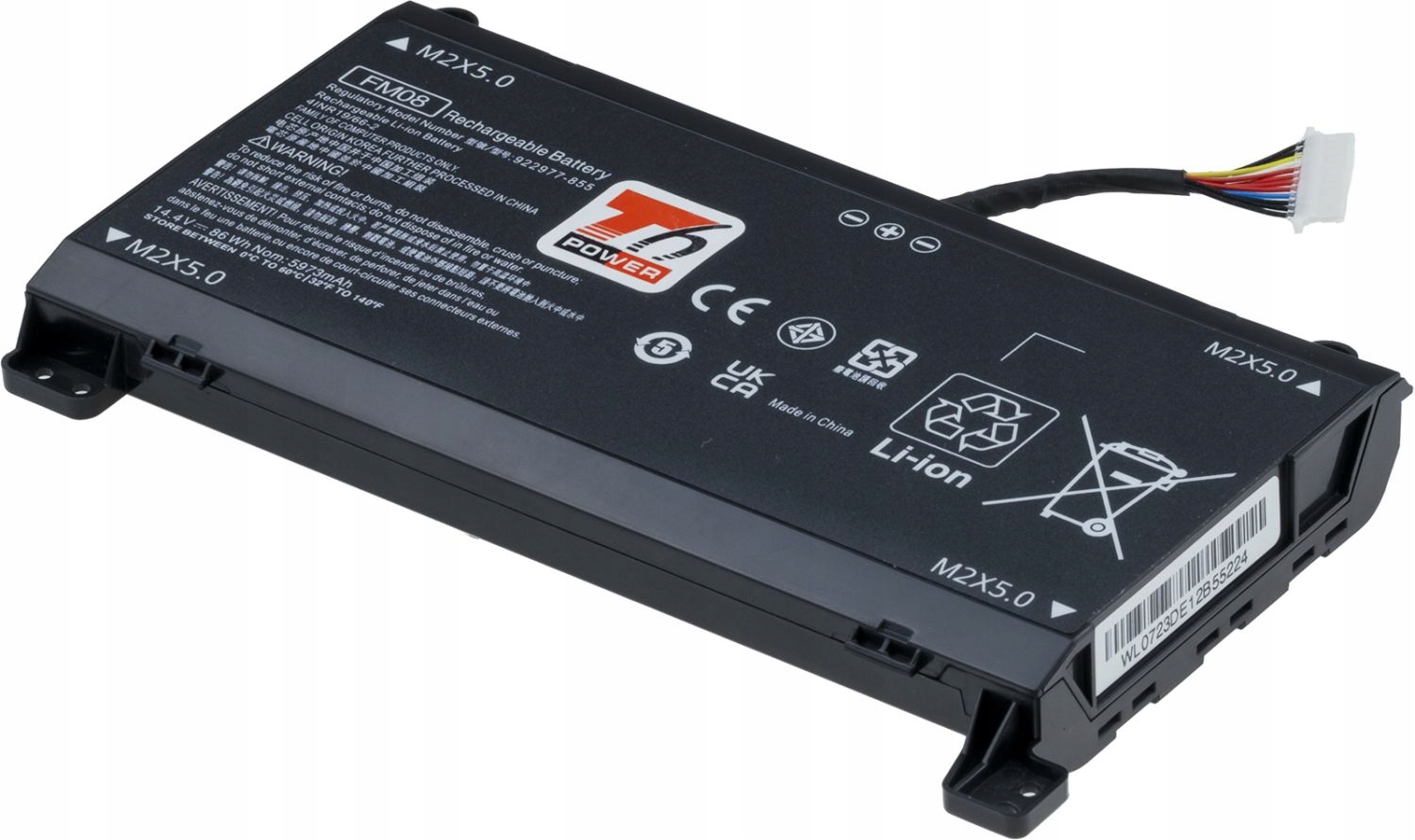 Baterie T6 Power pro notebook Hp FM08