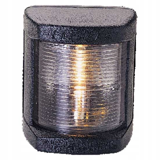 LAMPA SILNIKOWA BIAŁA - CZARNY PVC, 58X74X58 MM