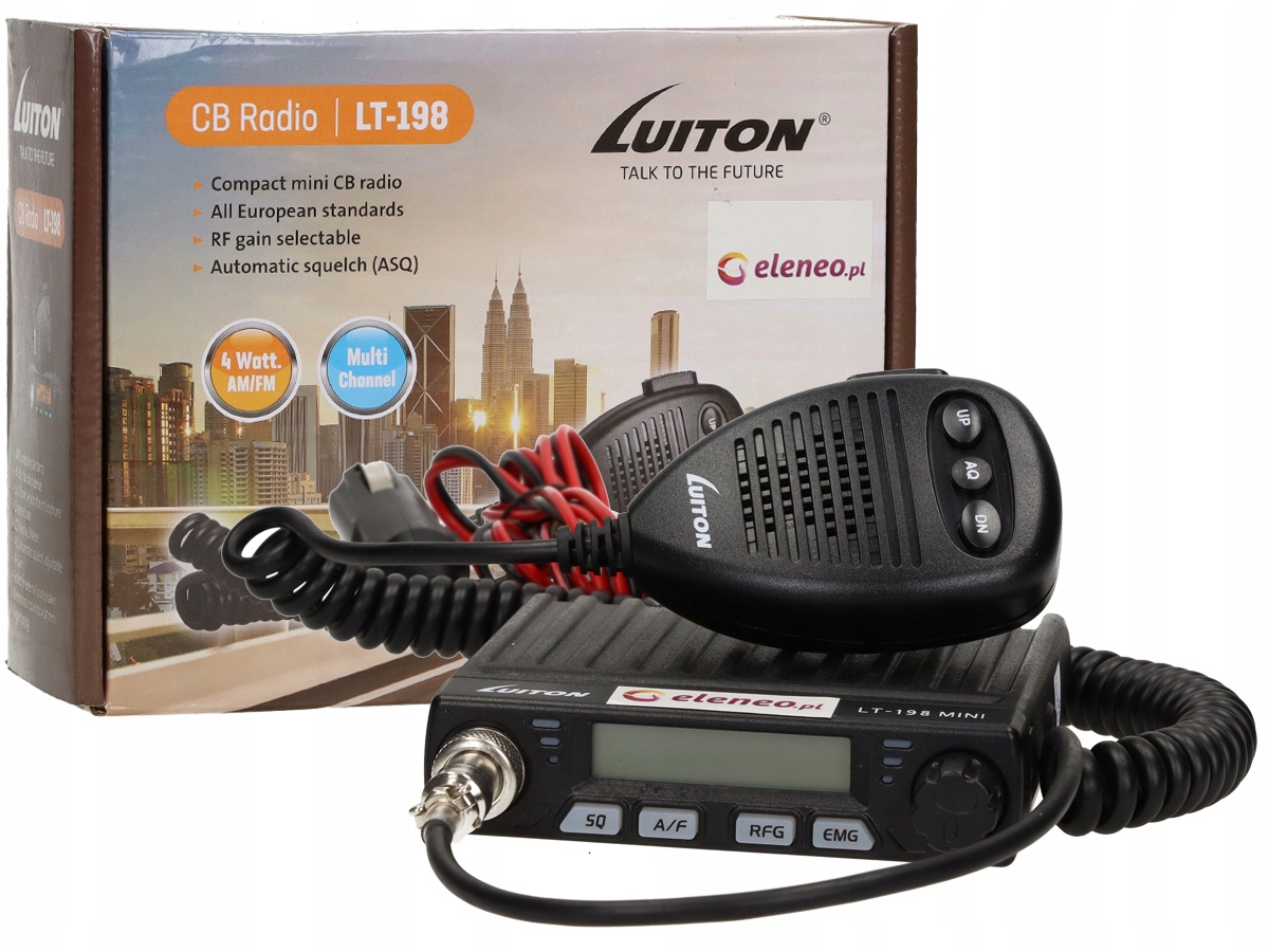 MINI MAŁE CB RADIO CB Radio Luiton LT198 ASQ B8A B8A za 224,98 zł z