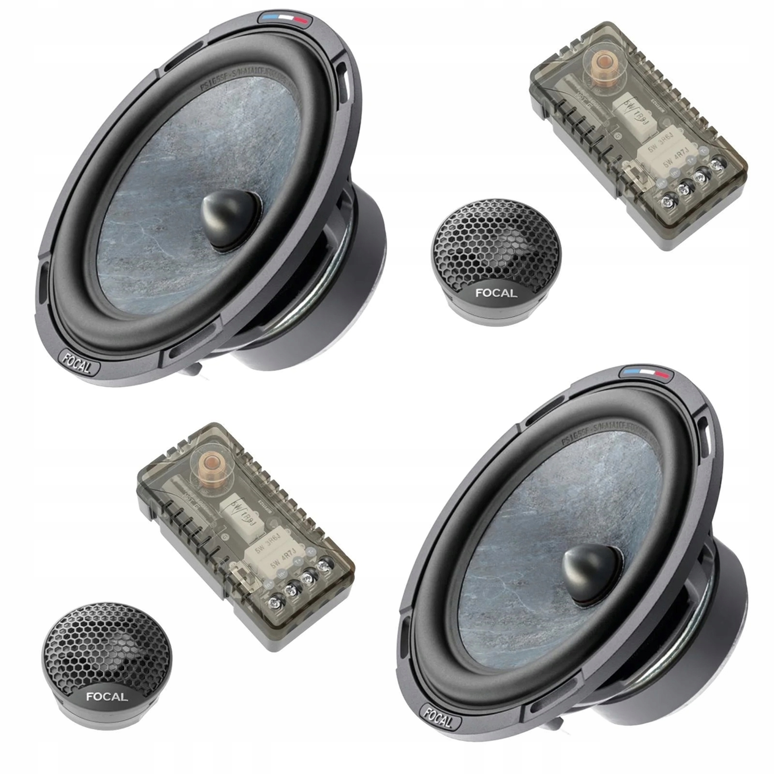 Focal Ps 165 Sf Slatefiber 16,5cm Zestaw głośników samochodowych