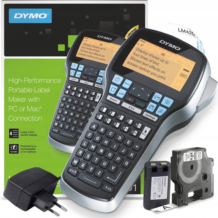 

Drukarka Dymo LabelManager LM 420P 180 Dpi do 19mm