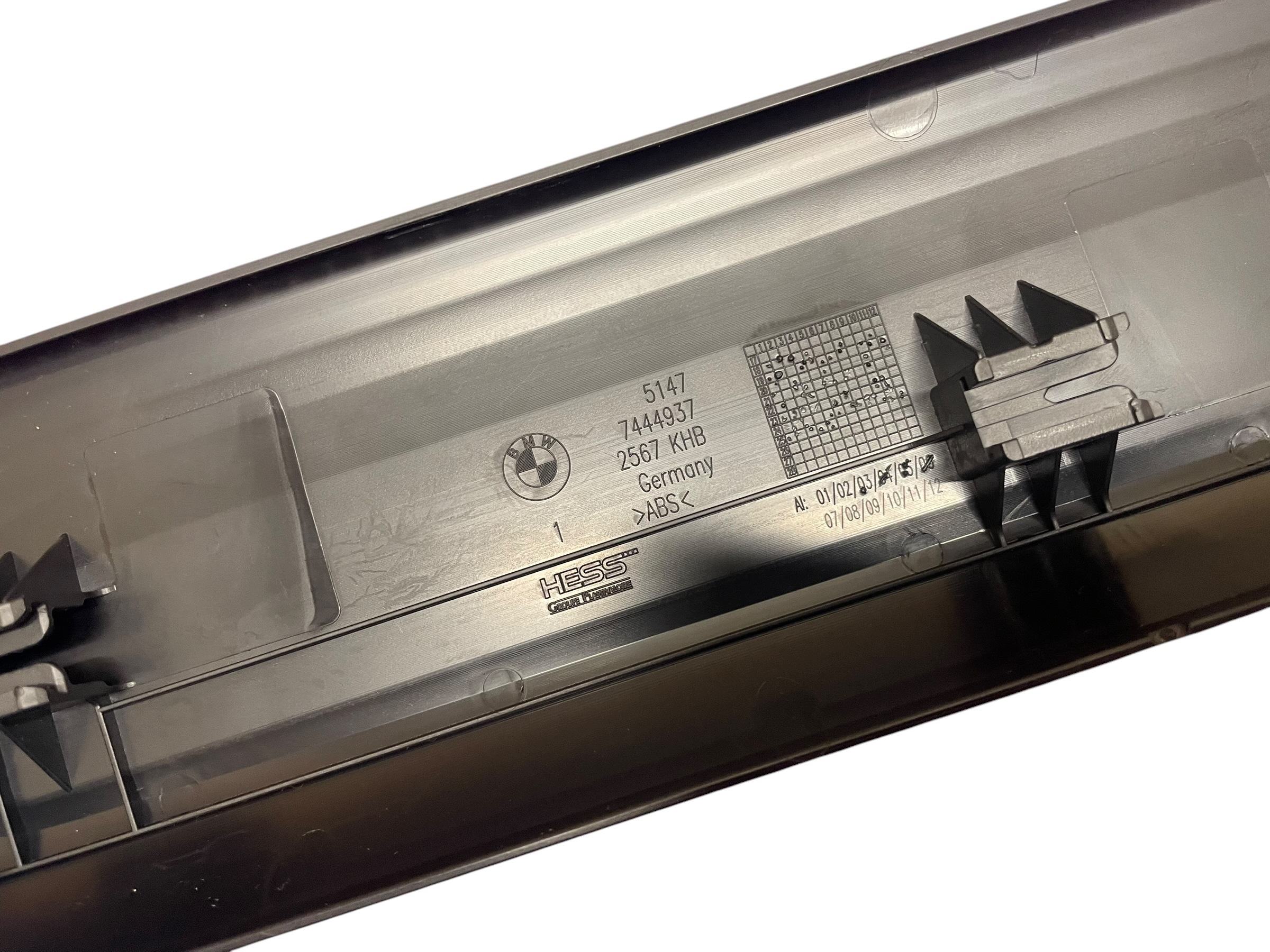 moulding threshold right left rear part rear BMW 1 F70