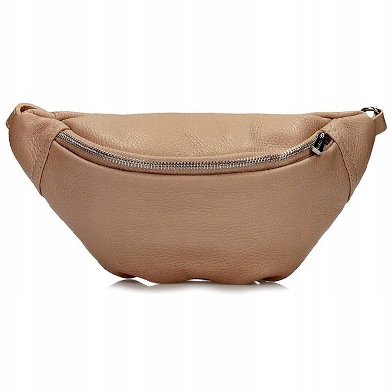 Toscanio Tos A55 Béžová D81 dámská kožená ledvinka béžová