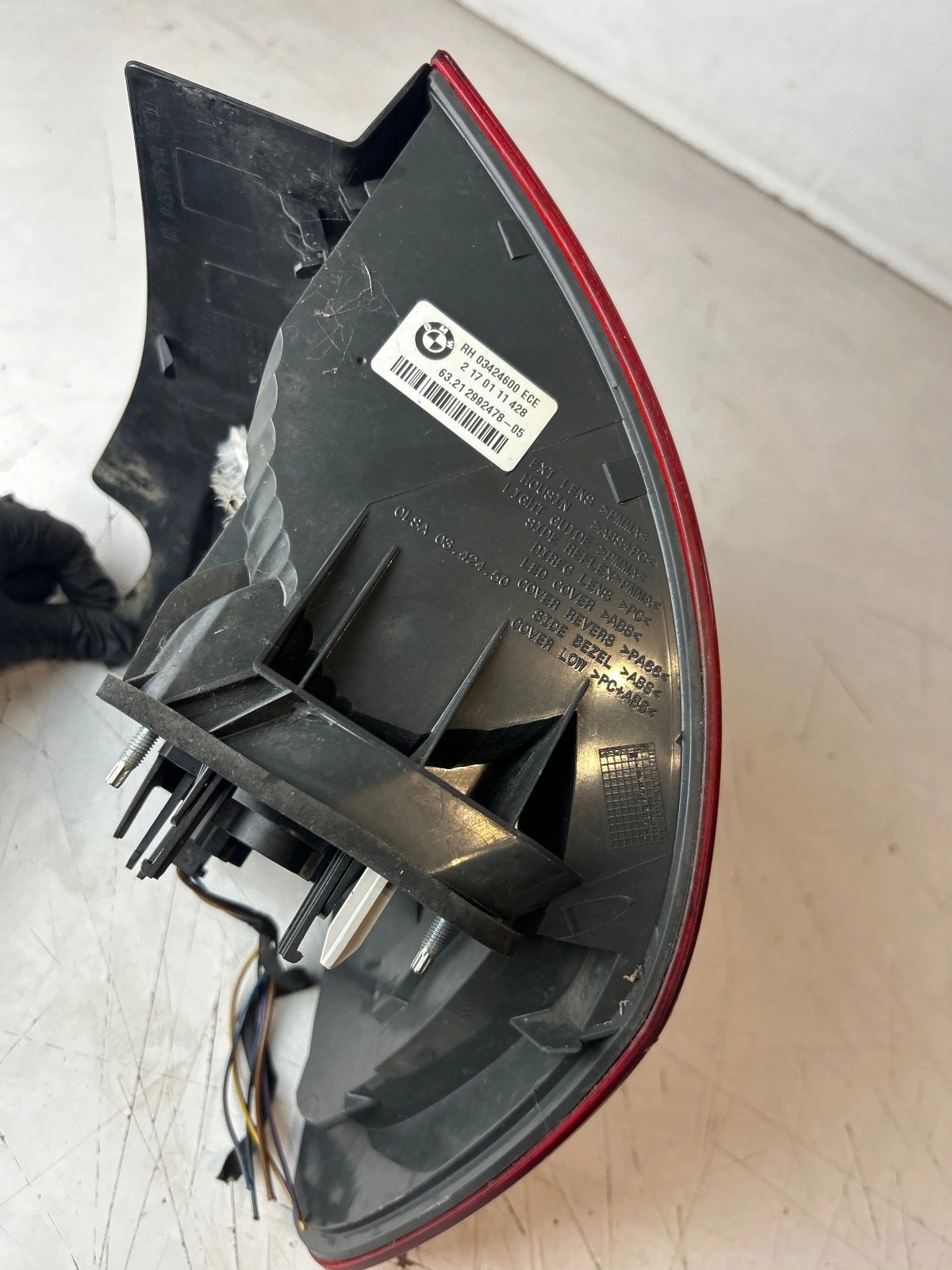 light rear part rear right BMW X1 E84
