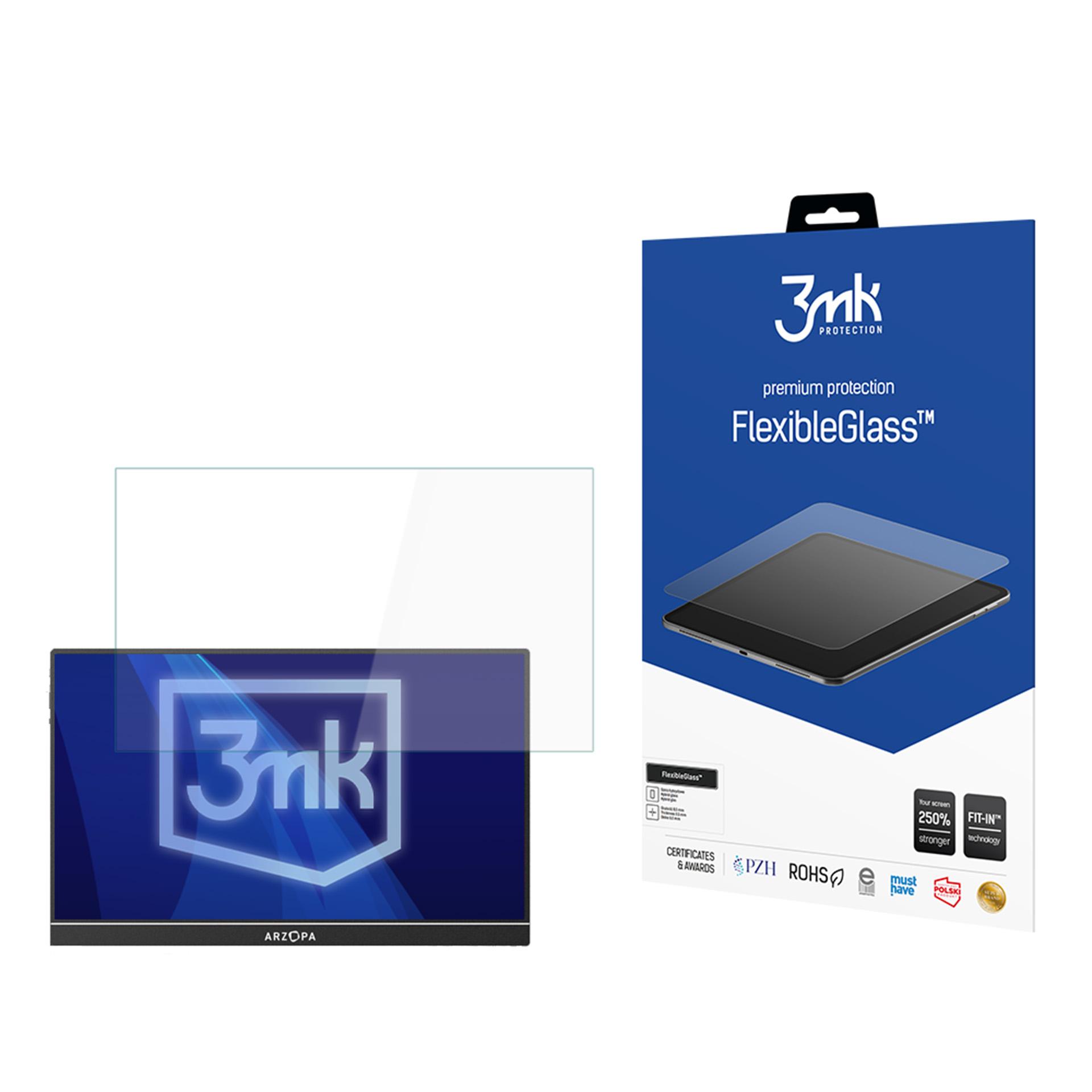 Szkło hybrydowe na ekran do Arzopa Z1FC 16,1" 3mk FlexibleGlass