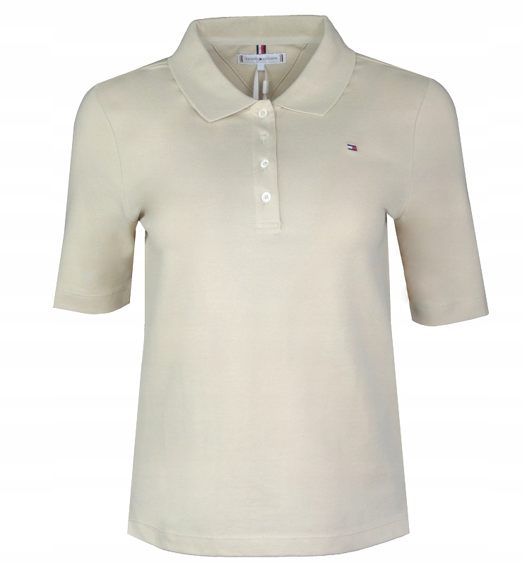 Tommy Hilfiger, dámské tričko, béžové, Xs