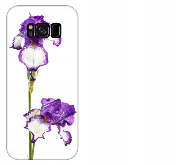 

Etui pokrowiec Samsung Galaxy S8 Kwiat fioletowy a