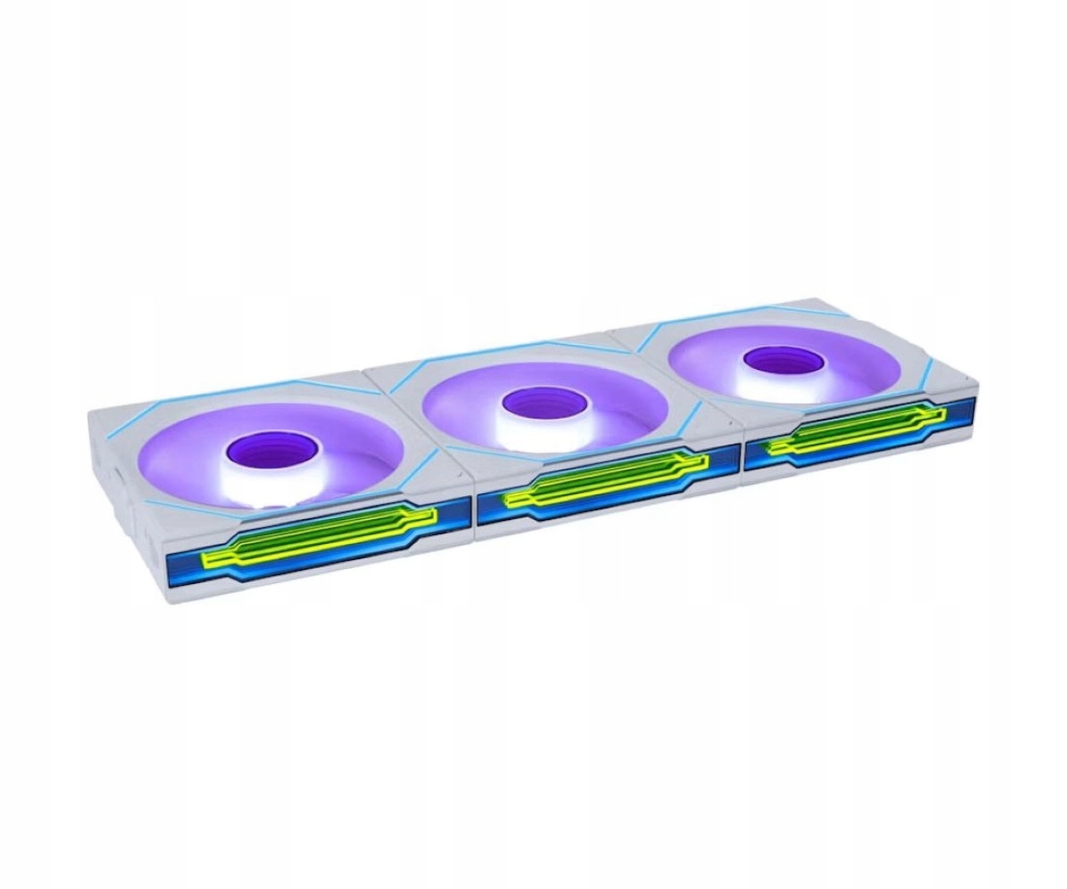 Zestaw wentylatorów Lian Li Uni Fan Sl-inf Wireless Argb Pwm 3x120mm Białe