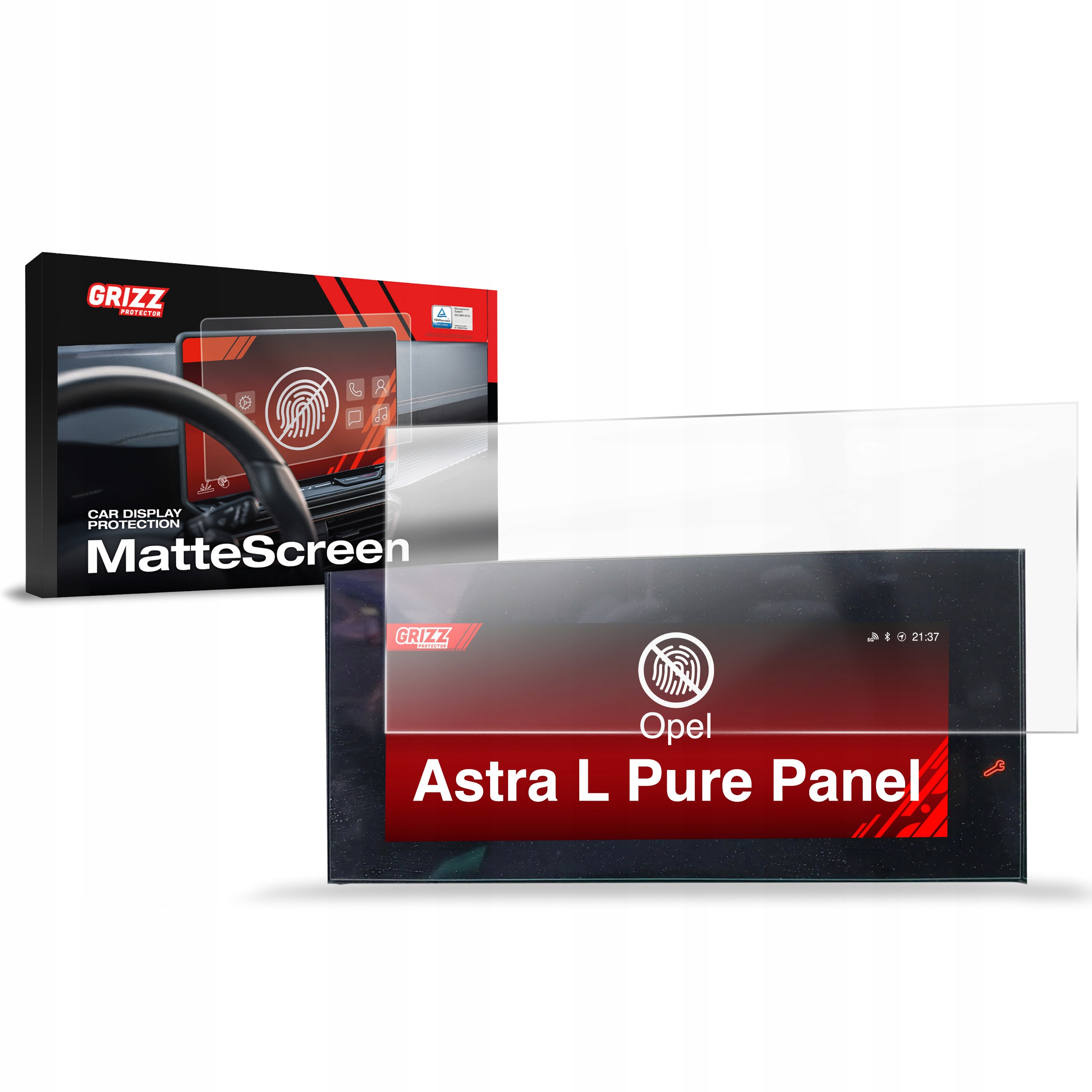 Folia Antyodciskowa do Opel Astra L Pure Panel Virtual Cockpit (2021-2025)