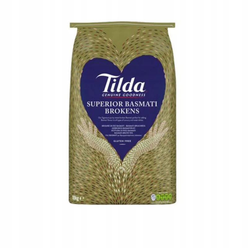 Rýže basmati lámaná Tilda Superior Basmati Brokens 10 kg aromatický sypký