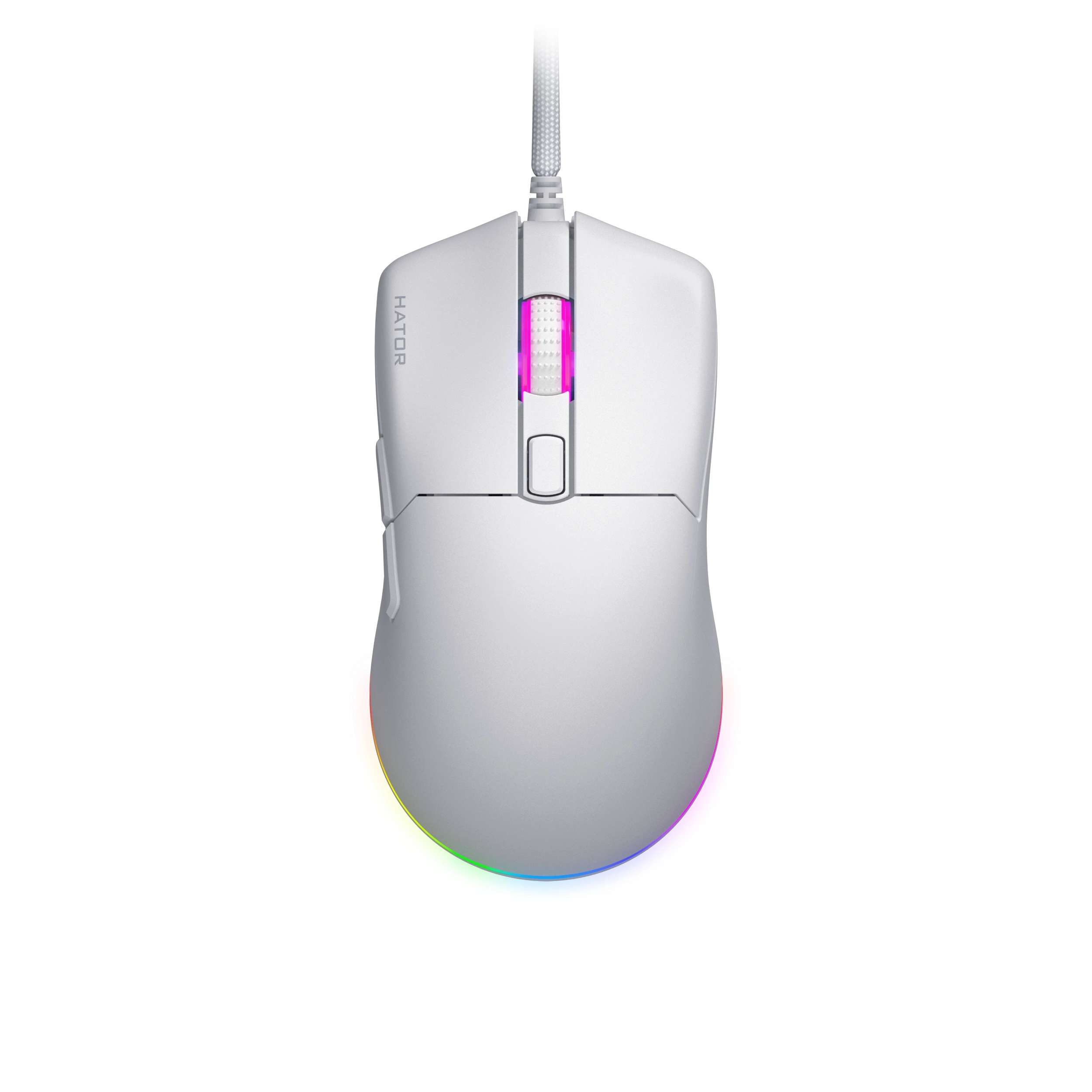 Hator Pulsar 3 drátová herní myš Barva: Bílá