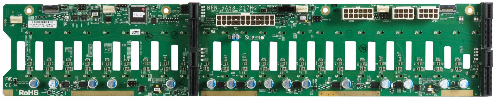Supermicro BPN-SAS3-217HQ CSE-217-20 SYS-2028TP