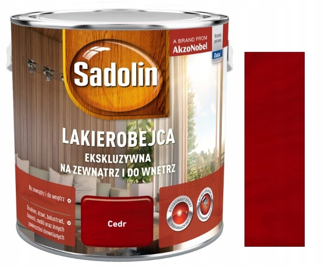 Sadolin Lakierobejca Ekskluzywna Cedr 2.5L