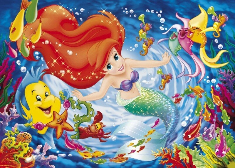 

Clementoni Puzzle 60 el. Disney Arielka 26881