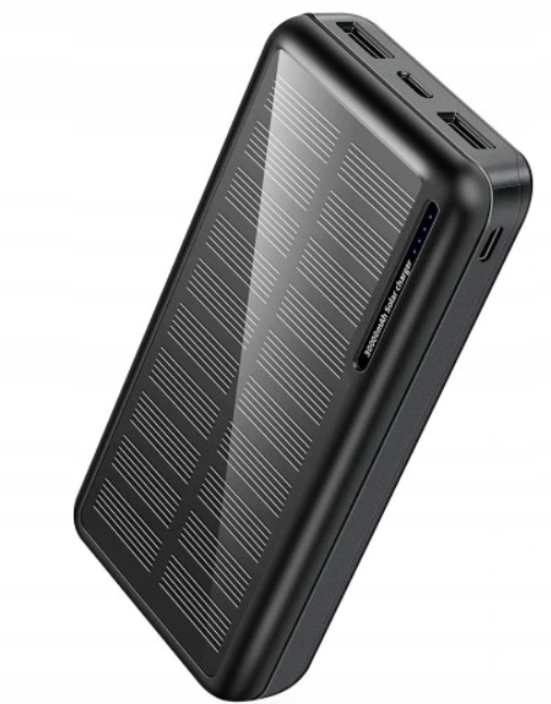 

Powerbank Solarny 30000mAh Szybkie Ładowanie