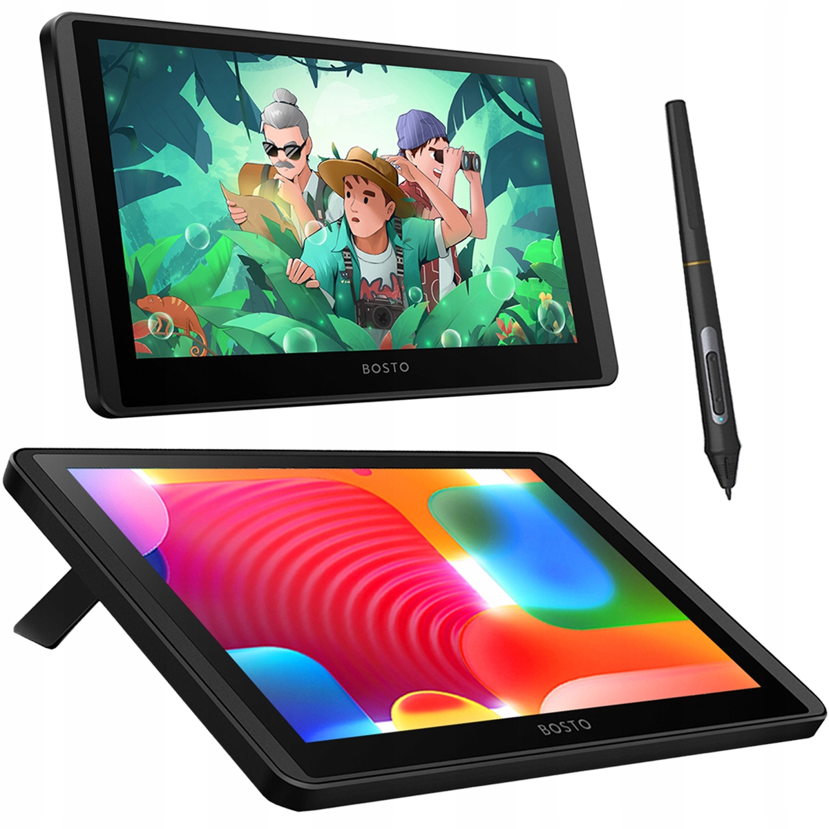 

Tablet graficzny Bosto 12HD-A LCD z piórem 8192 st