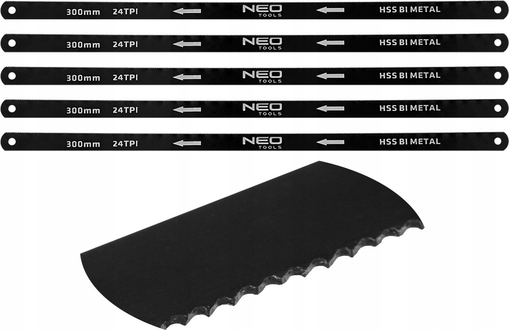 

Neo Brzeszczot Do Piły Dwustronny Metal 300mm 5szt