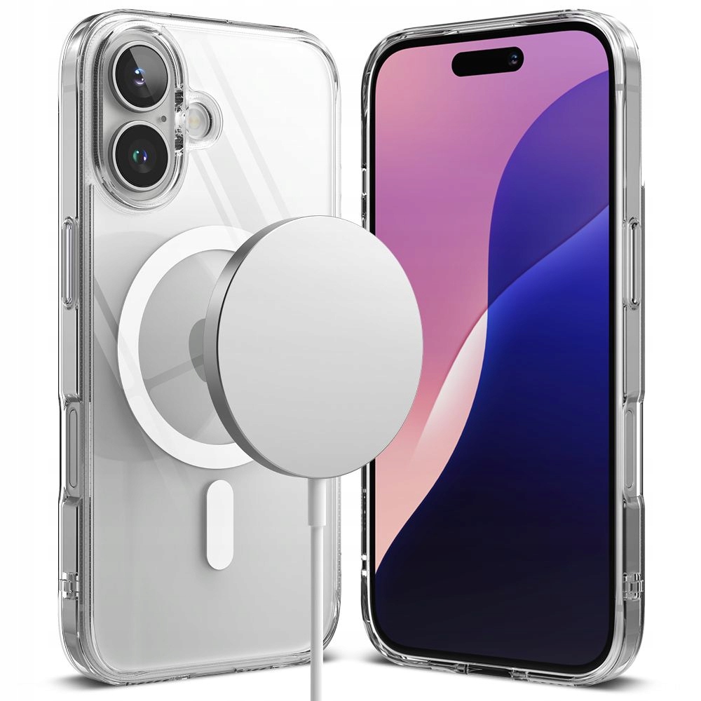 Etui Do Iphone 16 Ringke Fusion Magnetic Magsafe Case Plecki Futerał
