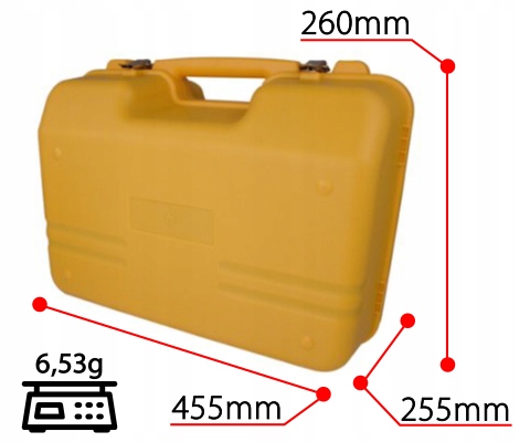 Niwelator laserowy ROTACYJNY 360 SPIN 230 LAMIGO Czerwony Wyznacza SPADKI Marka Lamigo