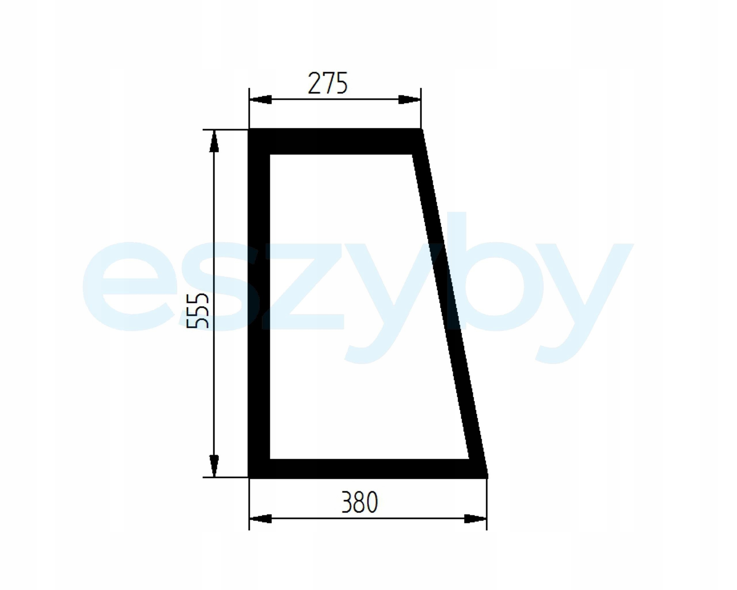 sklo nabíječka Deutz-Fahr Agrovector, Jlg boční