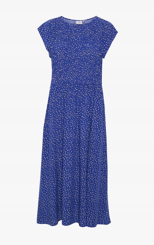 Saint Tropez Gislasz Šaty maxi modrá s květinami velikost S