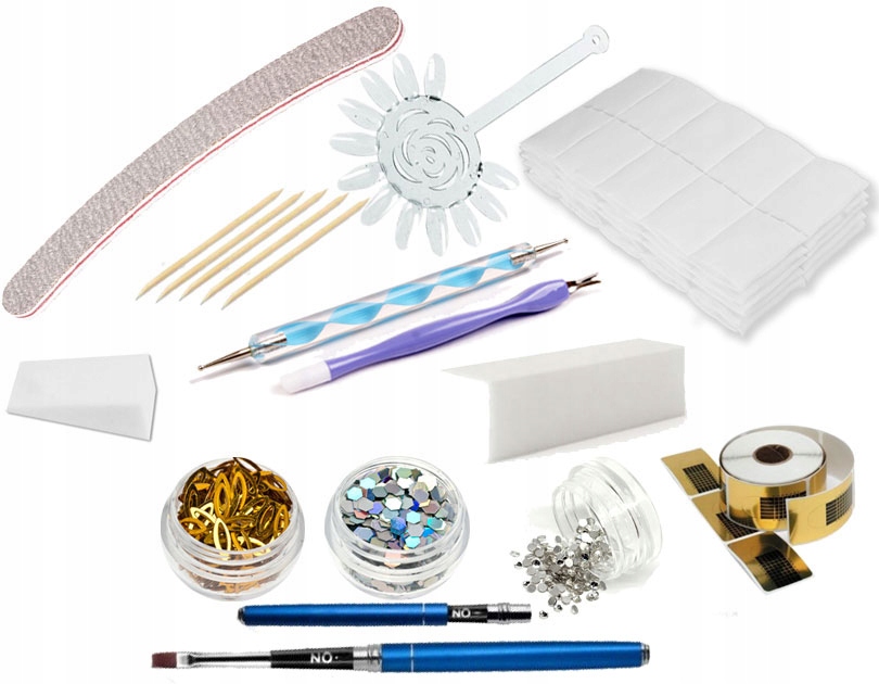 Zestaw do HYBRYD Przedłużania LAMPA LED UV FREZ. Marka 4Nails