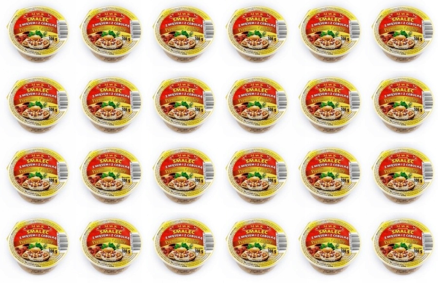 24 x 108 g Mk Sádlo s masem a cibulkou Karton