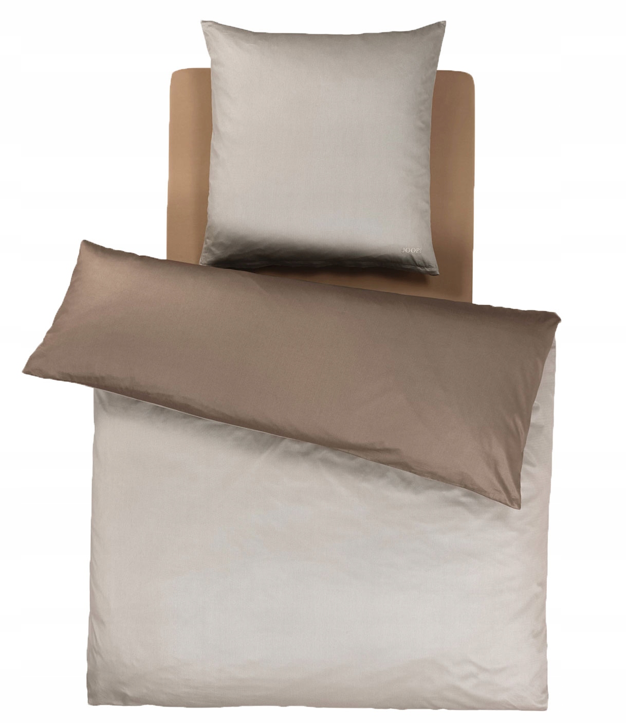 Joop! pościel Micro Pattern 4040-7 135x200+1*80x80 Haselnuss