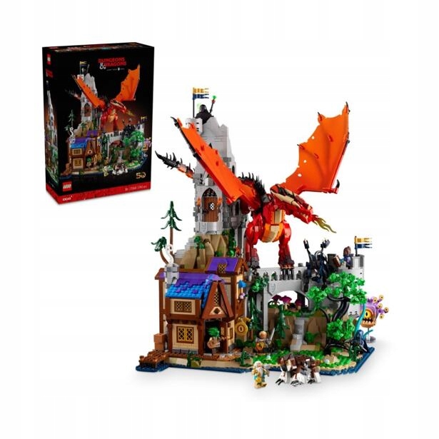 Lego Ideas 21348 Dungeons & Dragons: Příběh Rudého draka