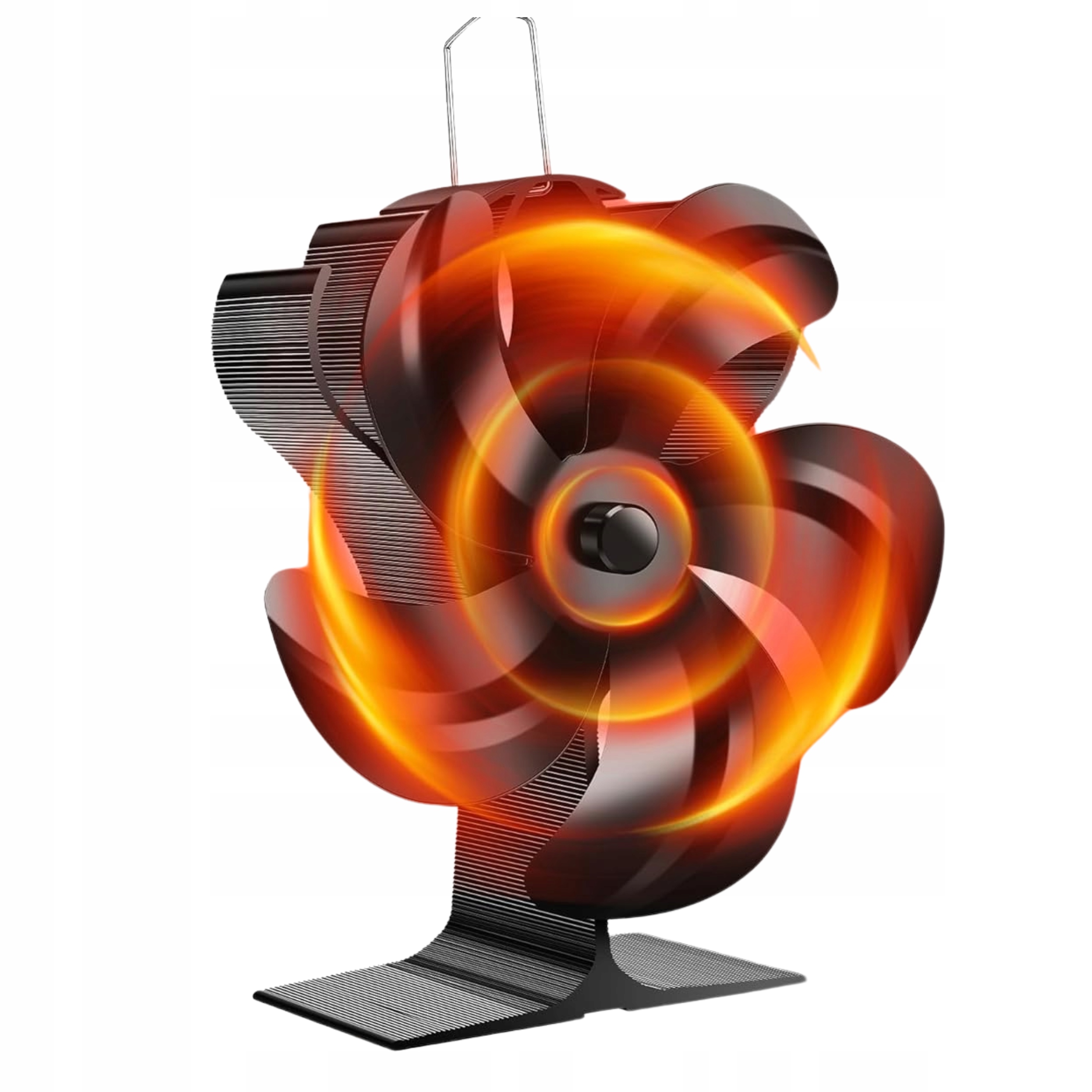 Wentylator Kominkowy Bezprądowy Zasilany Ciepłem Wentylator Z Termometrem