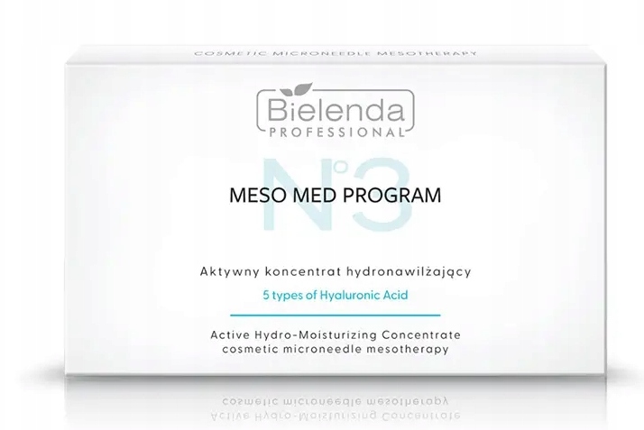 Bielenda Professional Aktywny Koncentrat Hydronawilżający Z 5 Formami Kw Hi