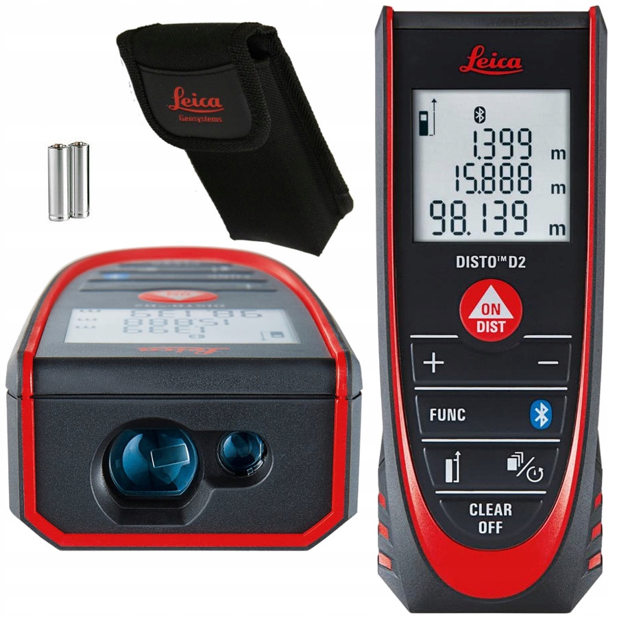 

Leica Disto D2 Dalmierz Laserowy Z Bt Miara 100m