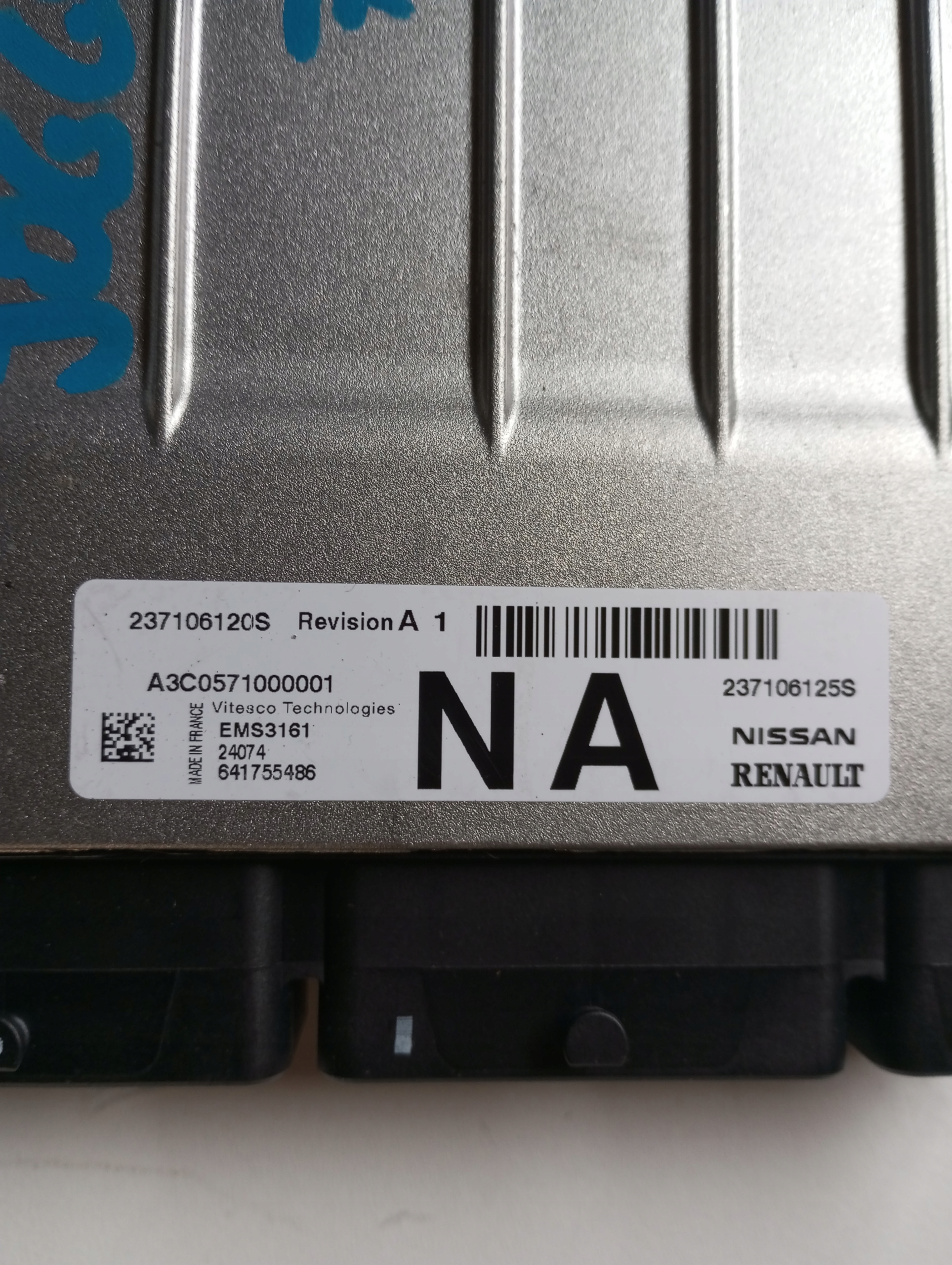Centralina computer Motore DACIA JOGGER 237106120S