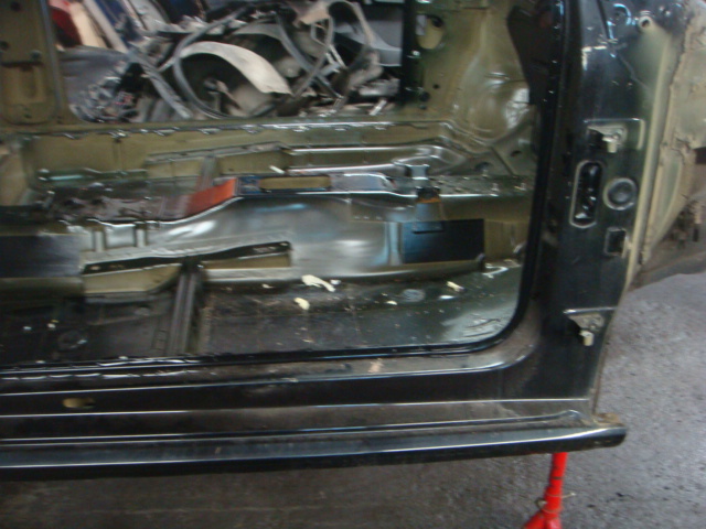 VW POLO V 6R 6C ЧЕТВЕРТЬ ПОРОГА ПРАВАЯ СТОЙКА