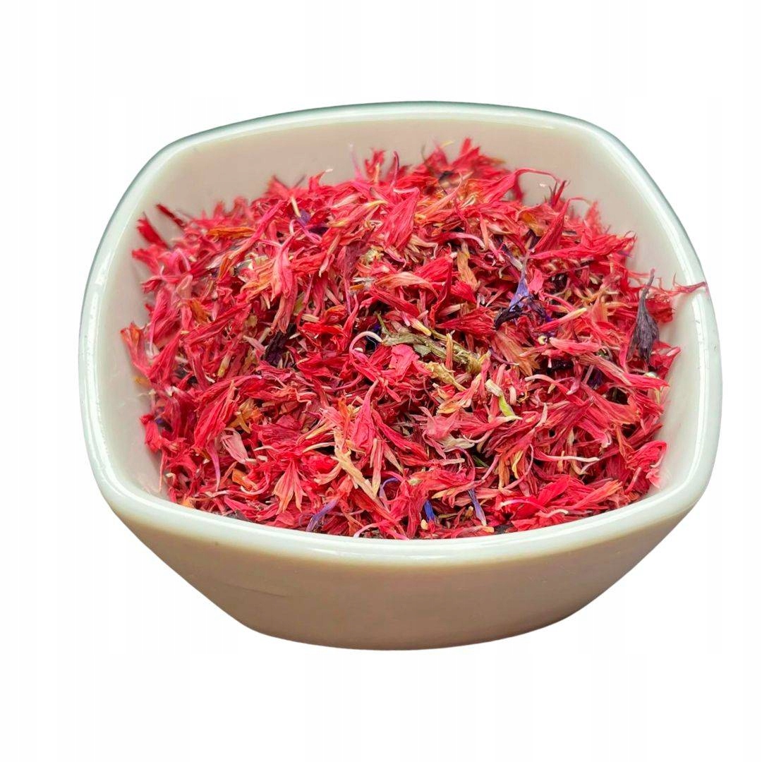 

Suszu dekoracyjnego chaber bławatek 10g różowy