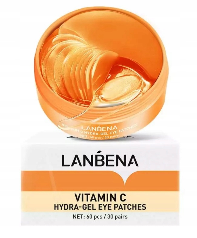 LANBENA PŁATKI KOLAGENOWE POD OCZY WITAMINA C 60 SZTUK