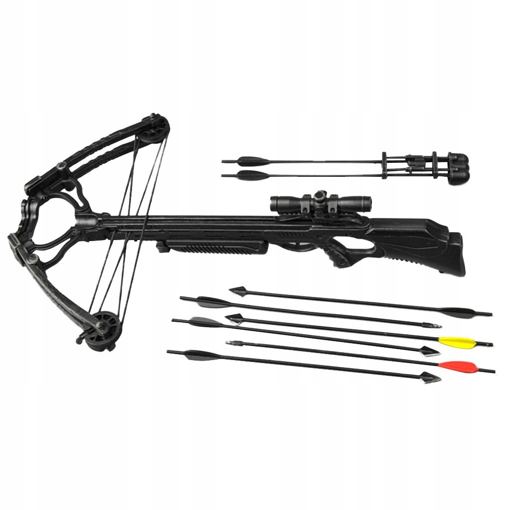 MODEL ZE STRZAłą Z KUSZY CZARNY