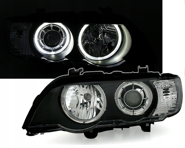 Lampy REFLEKTORY BMW X5 E53 99-03 D2S/H7 XENON LED Strona zabudowy lewe + prawe