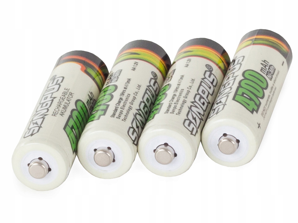 4szt. BATERIA AKUMULATORKI AA R6 4700mAh PALUSZKI Kod producenta SP-1814