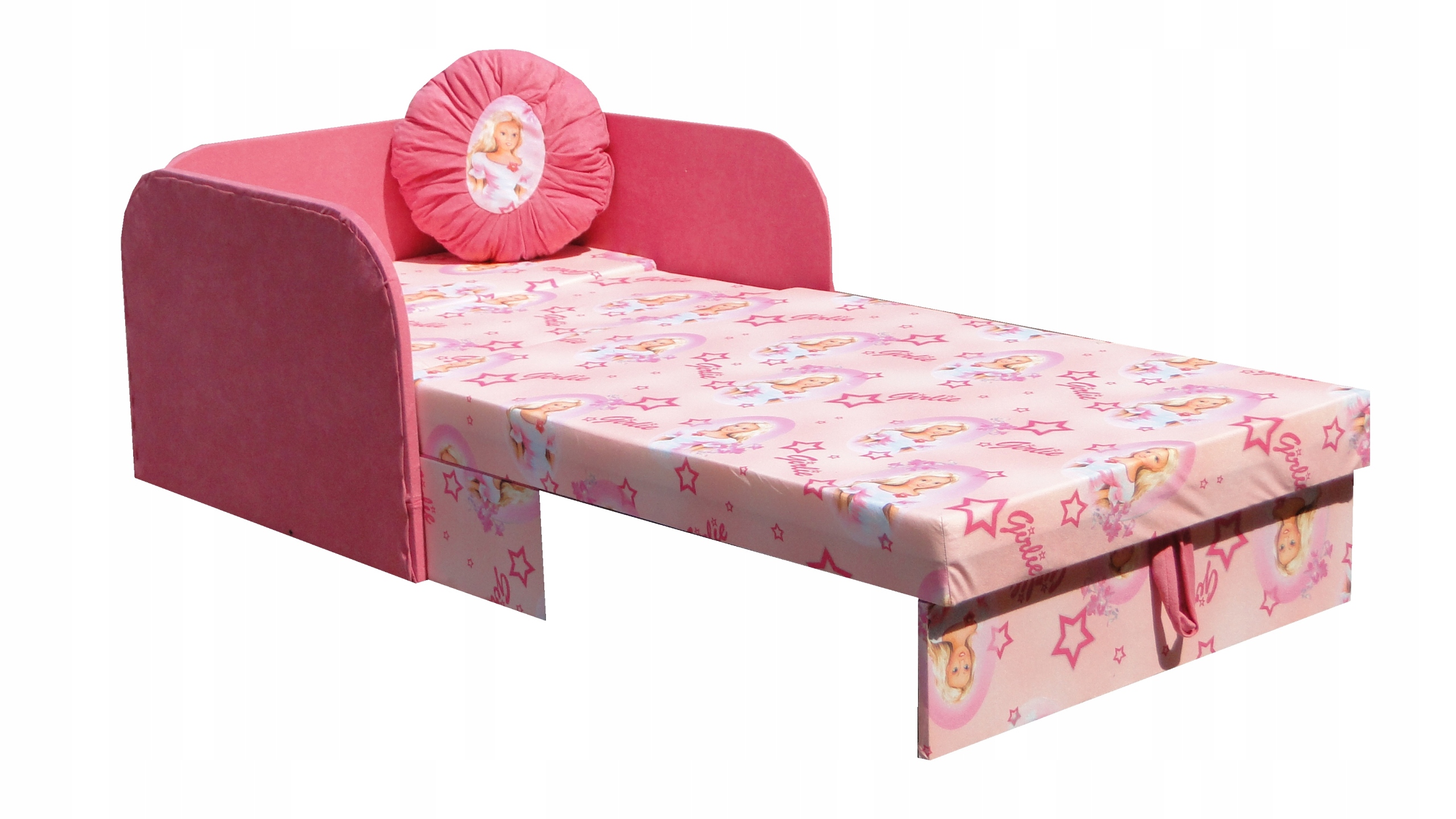 Tapczanik dziecięcy kubuś BAJKA BARBI Wysokość mebla 30 cm