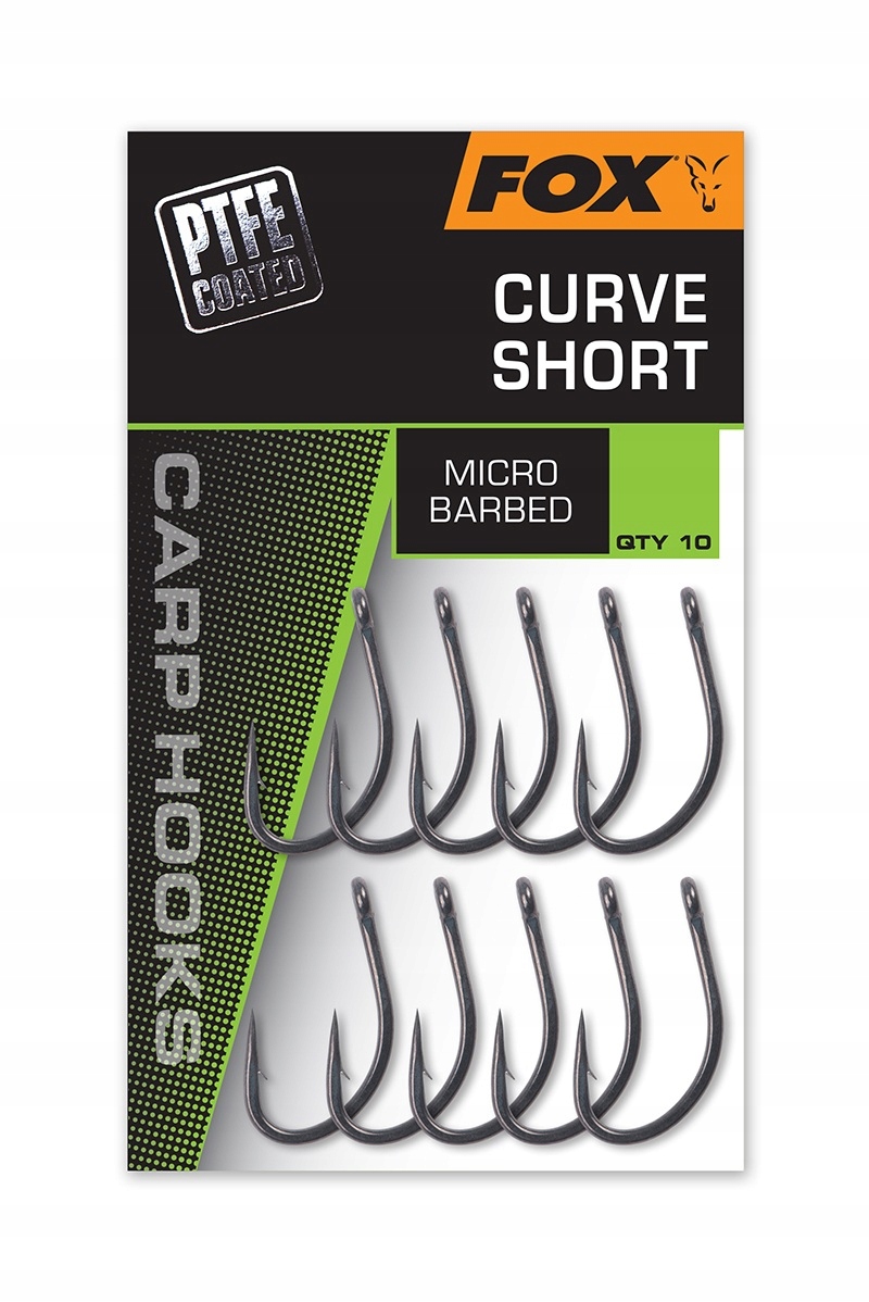 Haczyki Fox Curve Short 10 sztuk rozmiar 2