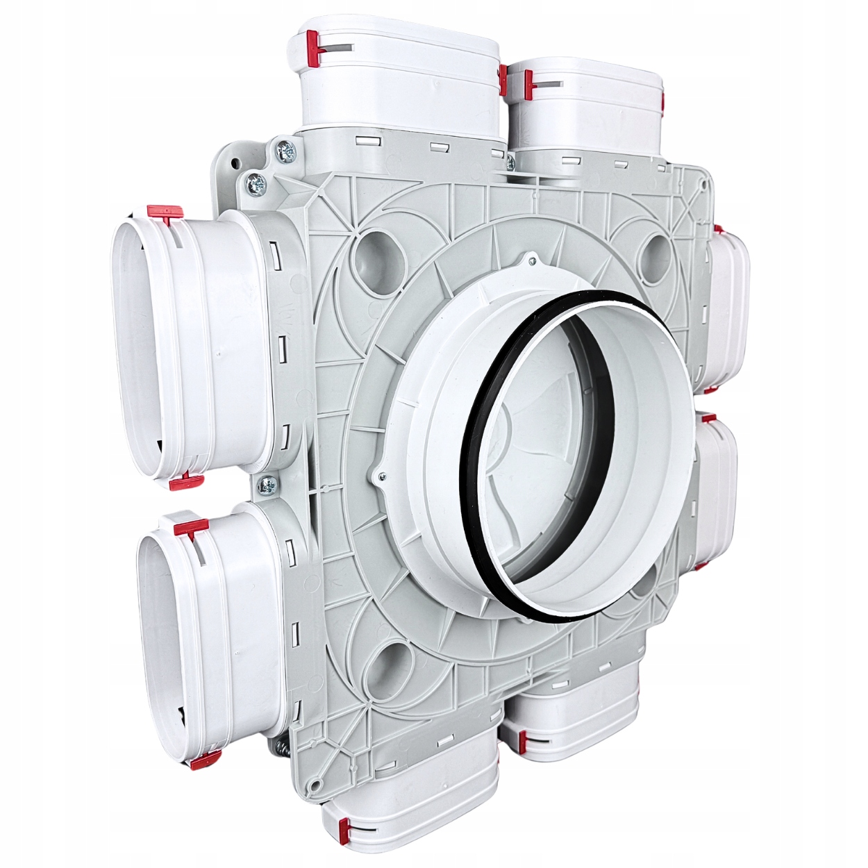 Rozvodná skříň – Rekuperace – Oválný systém Flat 8x52/200 mm